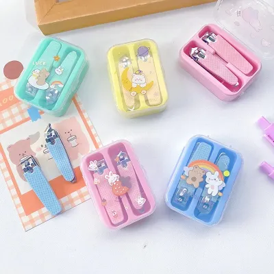 Portable Nail Clippers Set with Box (2 pc)
